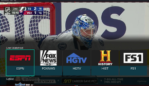 Last 10 Watched Channels